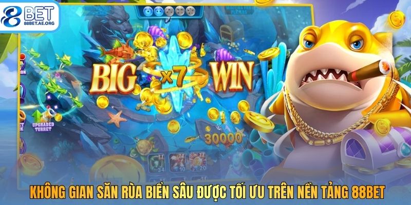 Không gian săn rùa biển sâu được tối ưu trên nền tảng 88BET