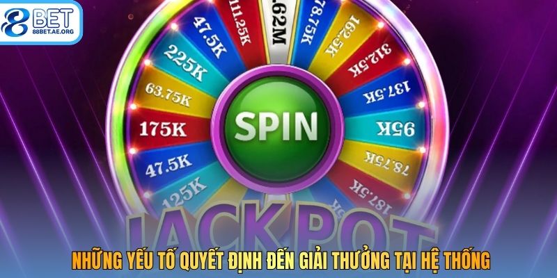 Những yếu tố quyết định đến giải thưởng tại hệ thống