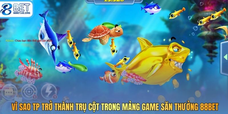 Vì sao TP trở thành trụ cột trong mảng game săn thưởng 88bet